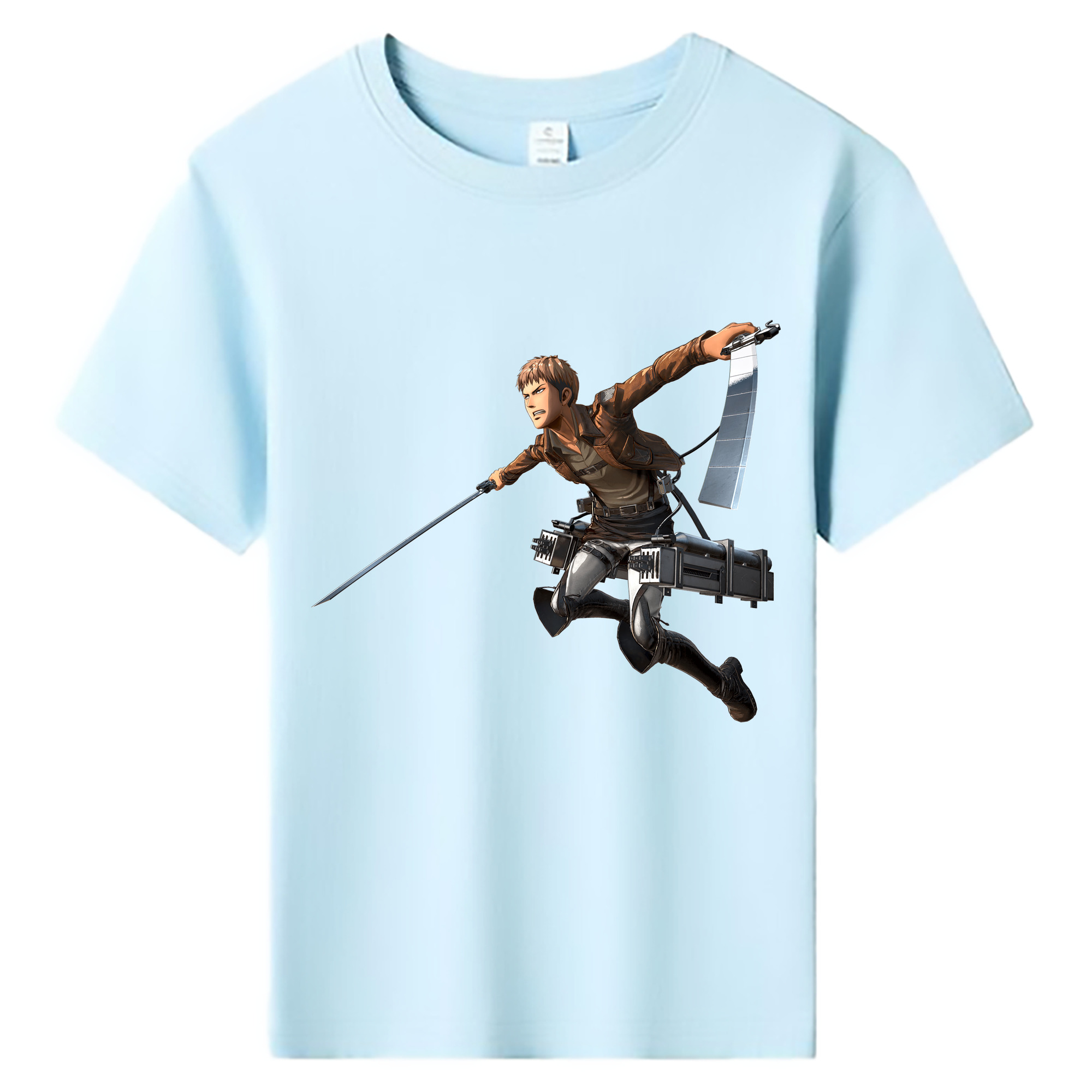 （画像用） 進撃の巨人 ジャン・キルシュタイン Attack on Titan Jean Kirstein 綿100％キッズTシャツ（フロントプリント）